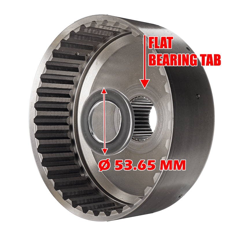 Nabe C1 Kupplung ALLISON 1000 — 29539505, (Außen-Ø 137,10 mm, 31 Keile), Nadellager der Eingangswelle 53,65 mm