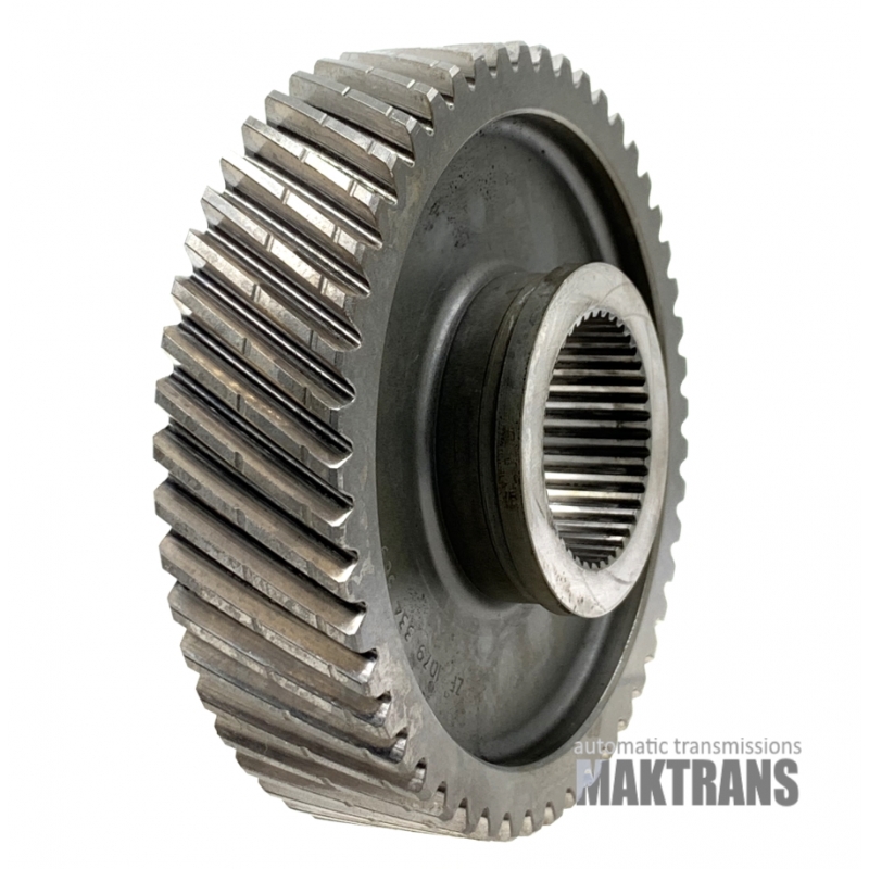 Antriebszahnrad für Differential-Antriebswelle PDK Porsche 911 Carrera ZF 7DT45FL [50 Zähne, 2 Kerben, Außendurchmesser 130,55 mm]