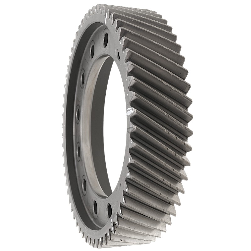 Schrägverzahntes Differenzialgetriebe AW TF-71SC Stellantis (Peugeot Citroën) – 58 Zähne (Außendurchmesser 195,95 mm), 3 Kerben, Breite 42,05 mm, 12 Befestigungslöcher