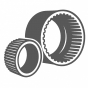 Keilbuchsen, Kupplungen 4WD AW55-50SN, AW55-51SN AISIN