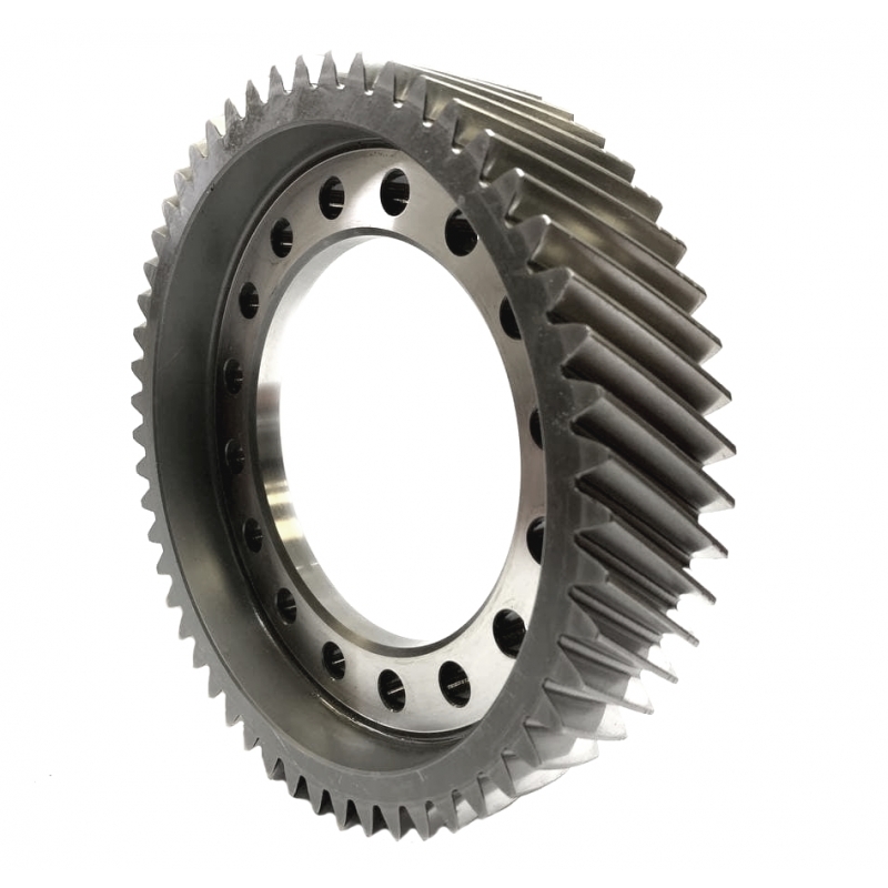 TOYOTA UA80 Differential-Hohlrad [53 Zähne, 2 Kerben, 16 Befestigungslöcher, Außendurchmesser 206 mm, Zahnradbreite 46,50 mm]