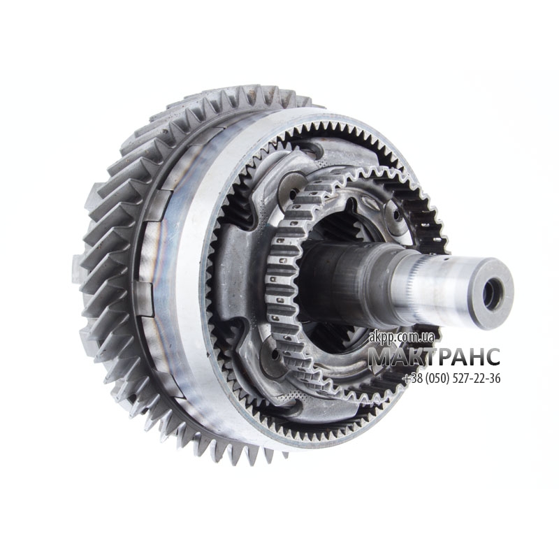 Zwischenwellenbaugruppe mit Differentialantriebsrad für 27 Zähne und 3 Kerben, D78-mm-Zwischenrad für 51 Zähne und 1 Kerbe und UNDERDRIVE-Planetengetriebe für 4-Ritzel-Automatikgetriebe U240E U241E ab 98