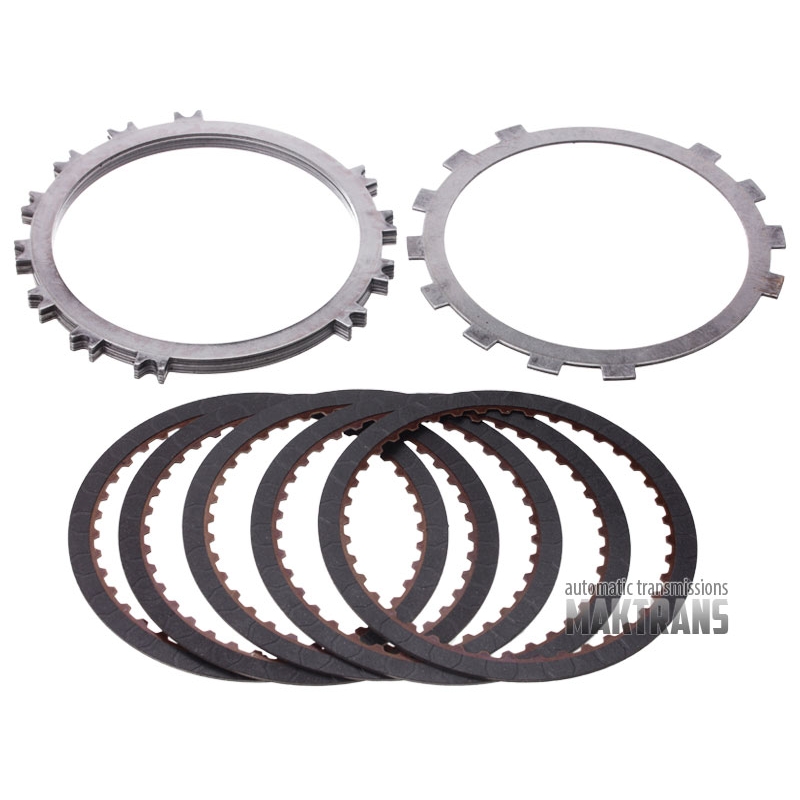 Satz Reib- und Stahlscheiben für das Automatikgetriebe LOW REVERSE CLUTCH U150E U151E U151F U250E