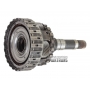 Hinteres Planetengetriebe Nr. 4, Abtriebswelle ZF 8HP45 4WD-Baugruppe mit D-Kupplung (Gesamthöhe 273 mm, 23 Keilnuten)
