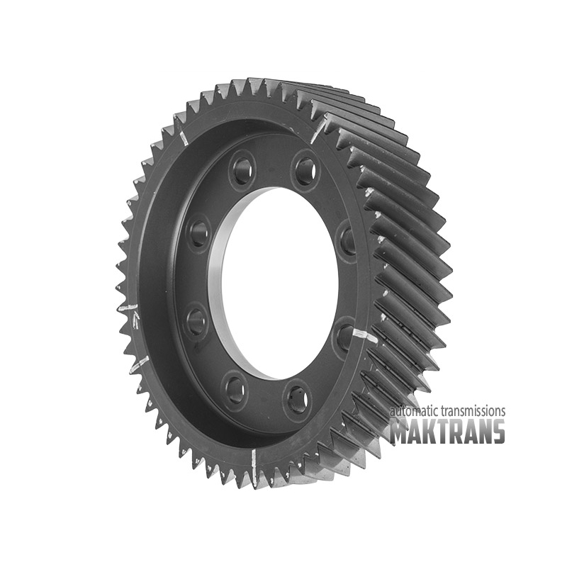 Differential-Schrägradgetriebe A6MF1/2 458323B610 53T, 2 Markierungen, AD 193 mm, TH 42 mm, 8 Befestigungslöcher)