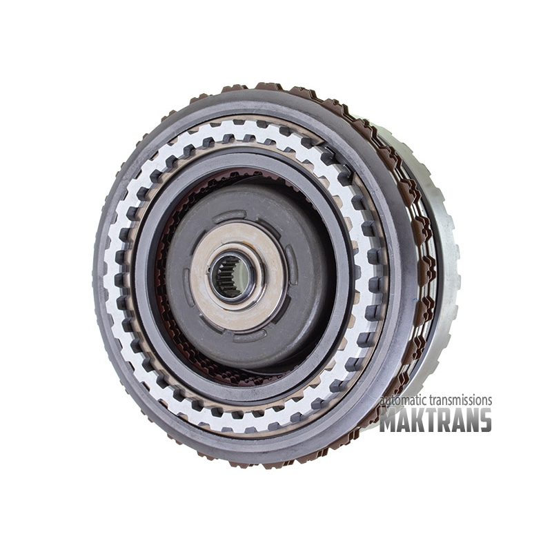 Trommel 3-5-R / 4-5-6 Kupplung 6T30 montiert ab 09 24231648 (für eine Nabe mit 3 Teflonringen, Höhe 52,85 mm)