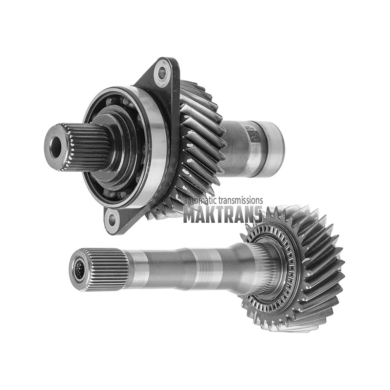 Satz Schrägräder für die vordere Antriebswelle des Verteilergetriebes ZF 8HP90A [Antriebsrad 29 Zähne (Außendurchmesser 97101 mm), Abtriebsrad 31 Zähne (Außendurchmesser 103107 mm)]