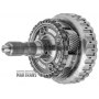 Planetengetriebe Nr. 4 / Trommel D Kupplung / Abtriebswelle AUDI ZF 8HP65A [GEN3] 4 Ritzel, 35 Zähne am Ritzel