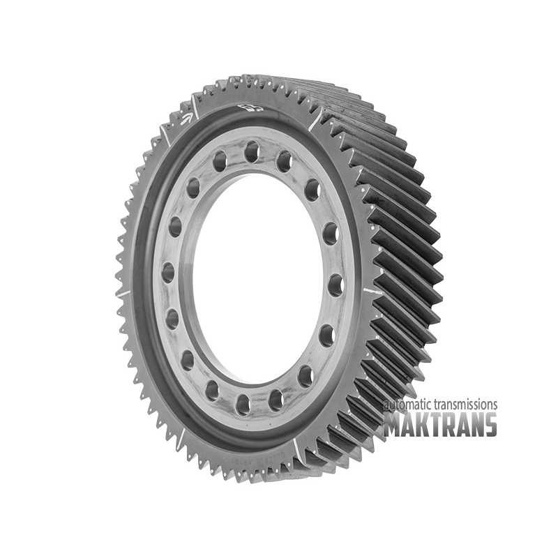 Differenzialring 09K TF-61SN [63T, AD 227,80 mm, TH 45,60 mm, 3 Markierungen]