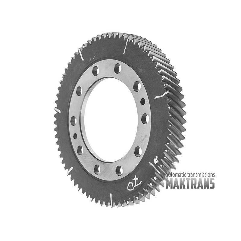 Differential-Schrägradgetriebe D7GF1 [70 Zähne, 2 Kerben, Außendurchmesser 232 mm]