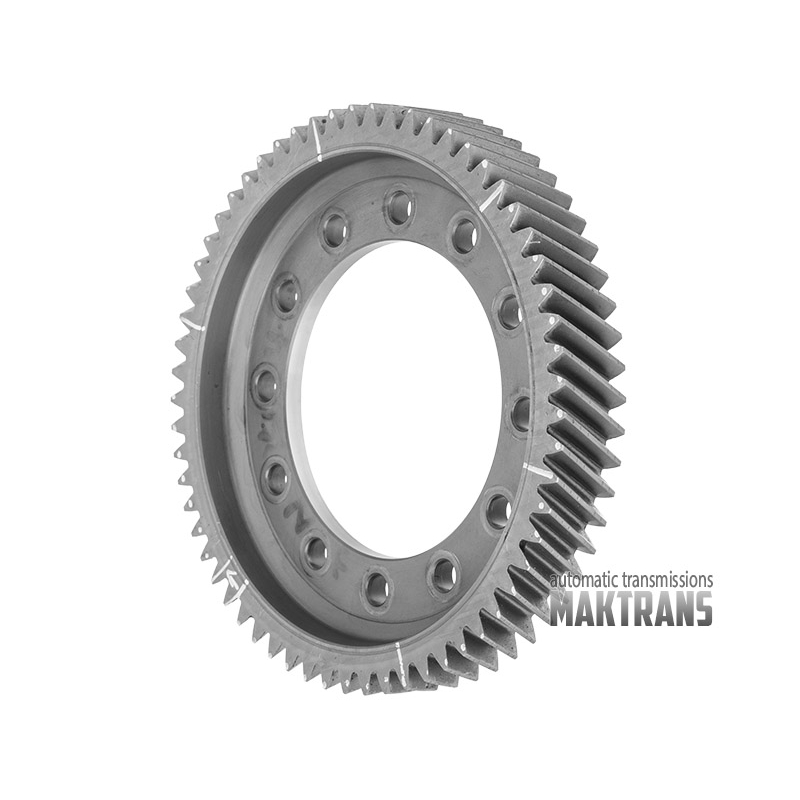 Differenzialzahnkranz AISIN WARNER AW50-55SN 61 Zähne [5 Markierungen], Außendurchmesser 216,80 mm, 12 Befestigungslöcher]