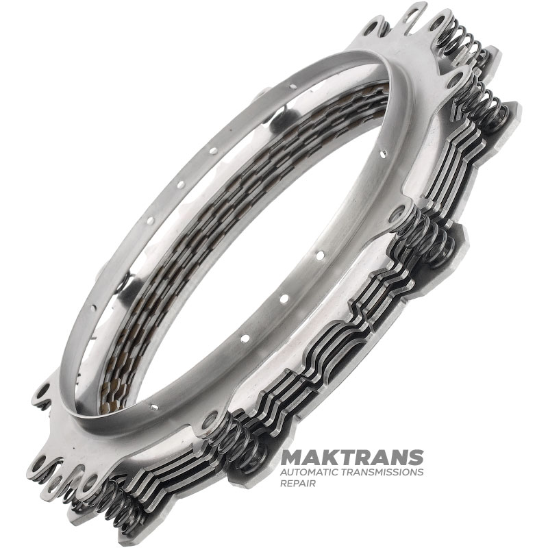 Stahl- und Reibscheibensatz 2-6 Bremse FW6AEL ab 11 — FZ01193V0A, FZ01193S4, FZ01192V2 (4 Reibscheiben, Gesamtdicke des Satzes 15,50 mm)