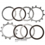 Stahl- und Reibscheibensatz 3-5-R Kupplung FW6AEL ab 11 - FZ01195J0A, FZ0119561, FZ21195M0 (3 Reibscheiben, Gesamtdicke des Satzes 12,30 mm)
