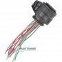 Stecker mit Drähten Teil der Mechatronikverkabelung 14 Drähte 14 Pins Automatikgetriebe DQ250 02E DSG 6spd 1J0927320