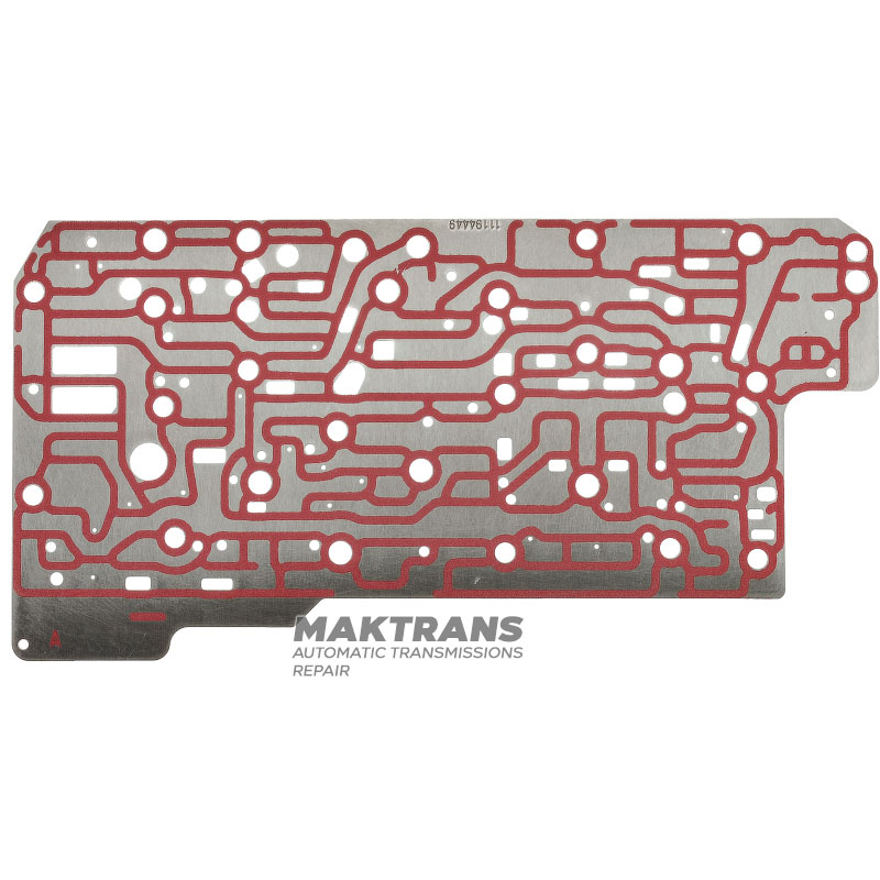 Ventilgehäuse-Trennplatte (Aluminium) ZF 9HP48, 948TE — Kennzeichnung A/B, 1094394238