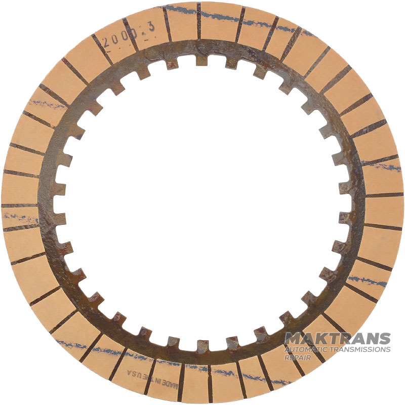 Reibscheibe des Drehmomentwandlers, Automatikgetriebe 722.7 176 mm 120 mm 2,7 mm 30T HX-23-7