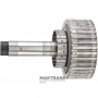 Nabe (Hub) REVERSE / OVERDRIVE Kupplung komplett mit Welle GM 5L40E 90-up - mit Überholkupplung Intermediate