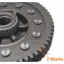 Differentialbaugruppe DQ250, 02E DSG6 (4WD) - 62 Zähne (Außendurchmesser Ø 223,85 mm)