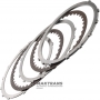 Satz Reib- und Stahlscheiben für das REVERSE CLUTCH-Automatikgetriebepaket JF015E RE0F11A