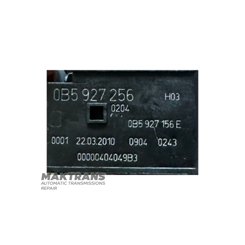 Elektronisches Steuergerät TCU VAG DSG DL501 0B5 — 0B5927256, 0B5927156E, H03