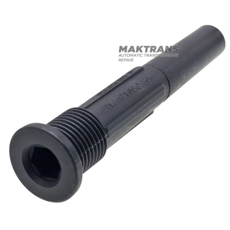 Öleinfüllstutzen aus Kunststoff für VAG DQ250 02E - 02E321363B, Rohrlänge 87,55 mm