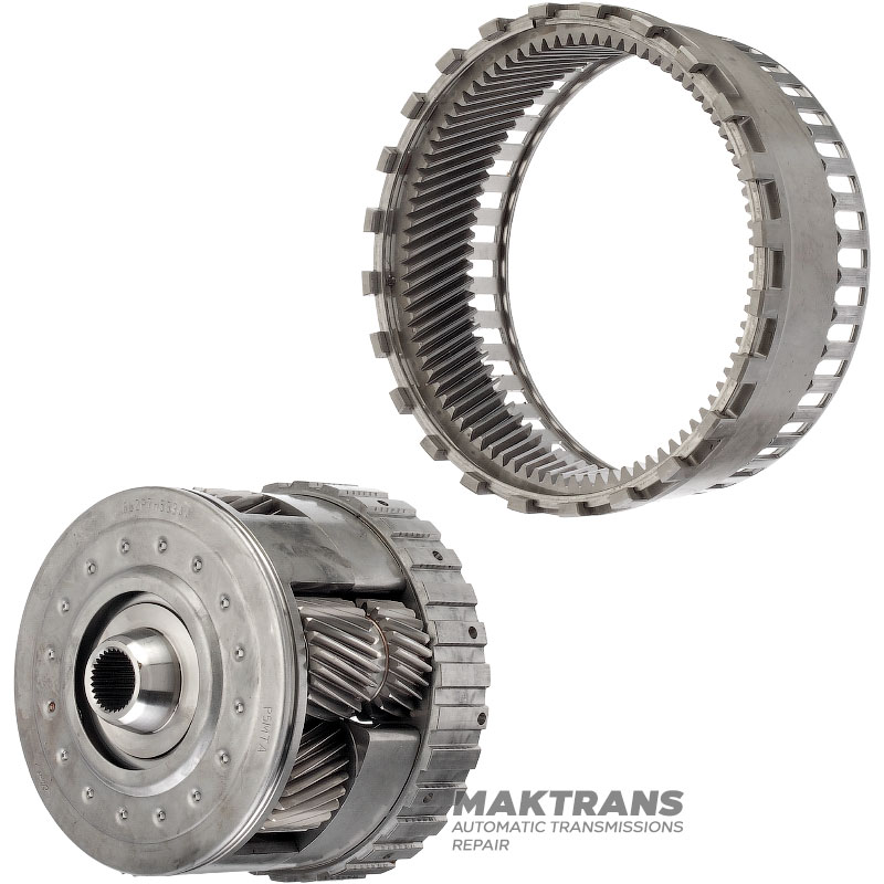 Hintere Planetengetriebebaugruppe 6R60 6R75 6R80 9L3P7G224BA (Gesamthöhe 127 mm)