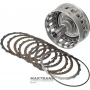 Ölpumpennabe, B1 Bremse (Typ 1) Mercedes-Benz 722.9 R2202724224, A2202724224 - Gesamthöhe 245 mm (Statorhöhe (vorn) 95 mm), 3x3 Einweg-Reibscheiben