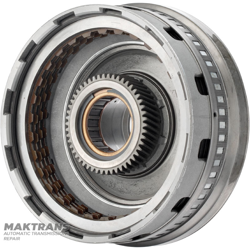 Trommel K1-Baugruppe mit 4 Reibscheiben auf Sonnenrad 50 Zähne, Automatikgetriebe 722.6 R2102720024