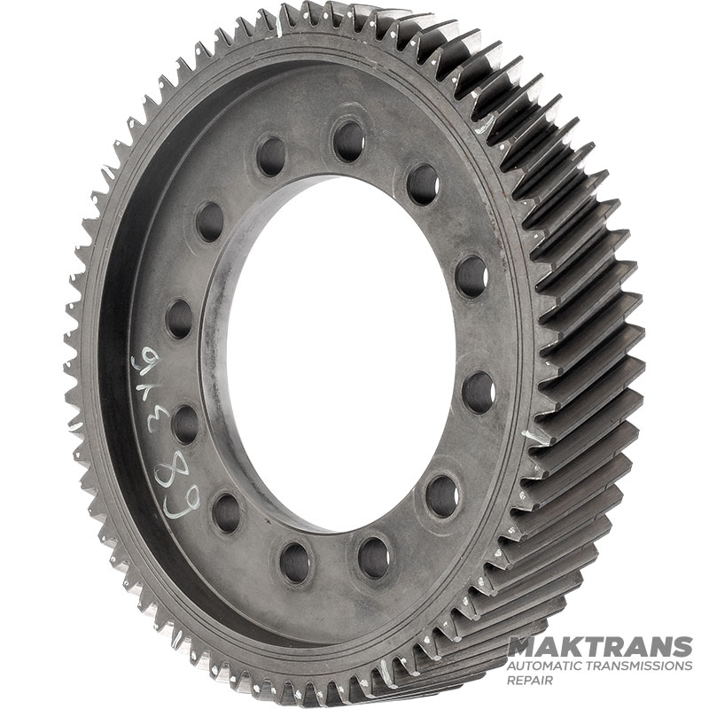 Differenzial-Schrägradgetriebe (68 Zähne, 12 Befestigungsschrauben, Außendurchmesser 199,75 mm) 4hp16