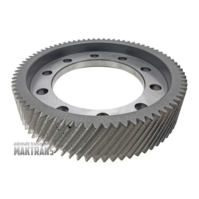 Differenzial-Stirnradgetriebe 458323B830 (76 Zähne, Außendurchmesser 191 mm, 41,90 mm, 10 Befestigungslöcher)