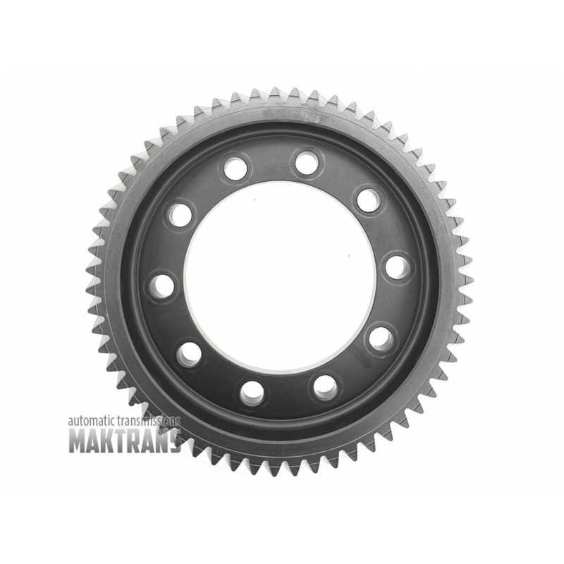 Differenzial-Schrägrad (59 Zähne, 2 Markierungen, Außendurchmesser 230 mm, 40,90 mm, 10 Befestigungslöcher)