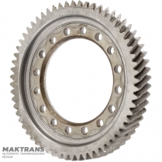 Differenzialzahnkranz 6F50 6F55 (Außendurchmesser 226 mm, 61 Zähne, 3 Markierungen, Höhe 32 mm, 16 Befestigungslöcher)