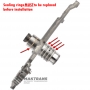 Ölpumpennabe AWF8G30 [G263] 8GB020 - (O-Ringe müssen vor dem Einbau in das Getriebe durch neue ersetzt werden)