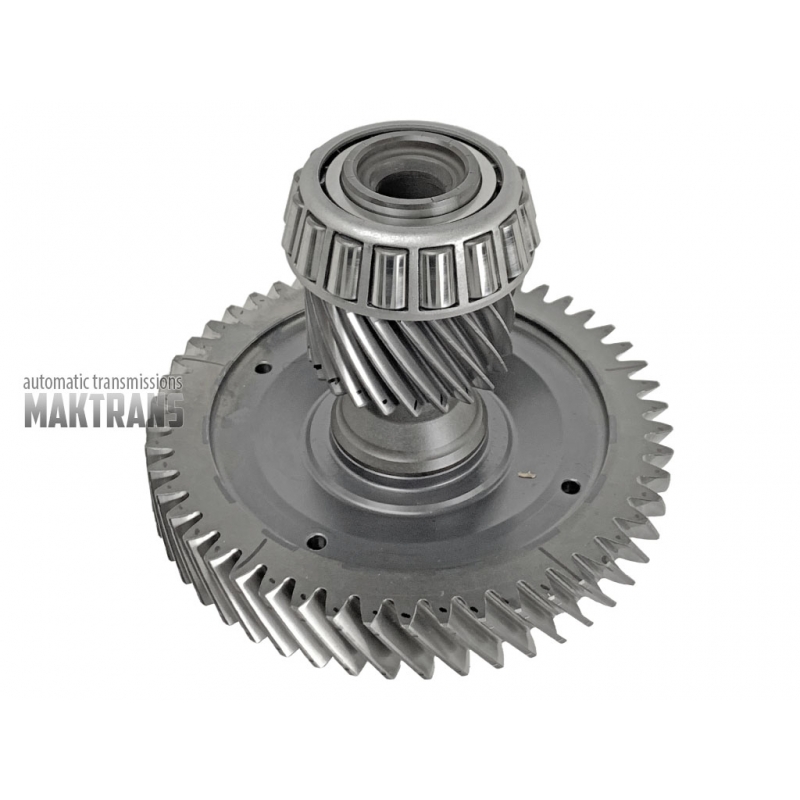 Hauptpaar [75/22] MAZDA FWFAEL GW6AEL [Differentialgetriebe 75T, AD Ø 179,50 mm, TH 30,50 mm, 12 Industriebolzen Welle TH 140 mm, (Antriebsrad 22T, AD Ø 57,40 mm, Abtriebsrad 50T, AD Ø 151 mm)]