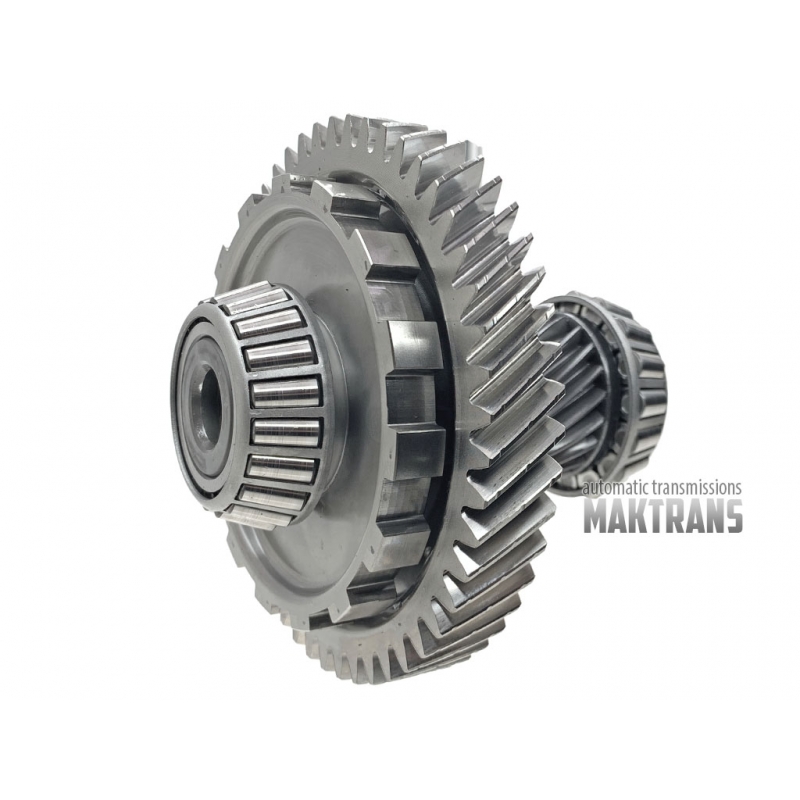 Hauptpaar [2077] MAZDA FW6AEL GW6AEL prod. Welle 20T [Ø 52,70 mm], 50T [Ø 151 mm] Differential-Schrägradgetriebe 77T [Ø 184,25 mm, TH 30,60 mm, 12 Befestigungslöcher]