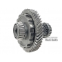 Hauptpaar [2077] MAZDA FW6AEL GW6AEL prod. Welle 20T [Ø 52,70 mm], 50T [Ø 151 mm] Differential-Schrägradgetriebe 77T [Ø 184,25 mm, TH 30,60 mm, 12 Befestigungslöcher]