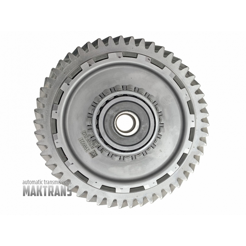 Hauptpaar [2077] MAZDA FW6AEL GW6AEL prod. Welle 20T [Ø 52,70 mm], 50T [Ø 151 mm] Differential-Schrägradgetriebe 77T [Ø 184,25 mm, TH 30,60 mm, 12 Befestigungslöcher]