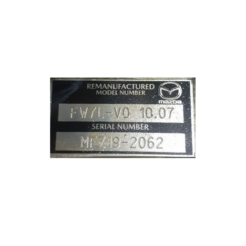 Ventilkörper [nicht restauriert] MAZDA FW6AEL GW6AEL Markierungen auf der Box FW7L-V0