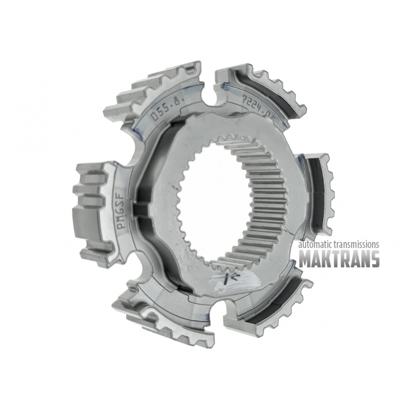Synchronkupplungsnabe für 1. und 7. Gang GETRAG 7DCT300 RENAULT EDC 7 PS251 0558722405 055.8.7224.05 [Anzahl der Verzahnungen 38 Stück, Außen-Ø 87,40 mm, Breite 17,95 mm / 20,50 mm]