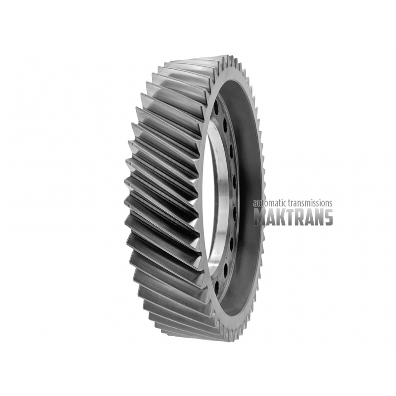 Schrägdifferentialgetriebe Aisin Warner TF-80SC TF-81SC [51 Zähne, Außen-Ø 202,10 mm, TH ↕ 43,70 mm, 16 Befestigungslöcher]