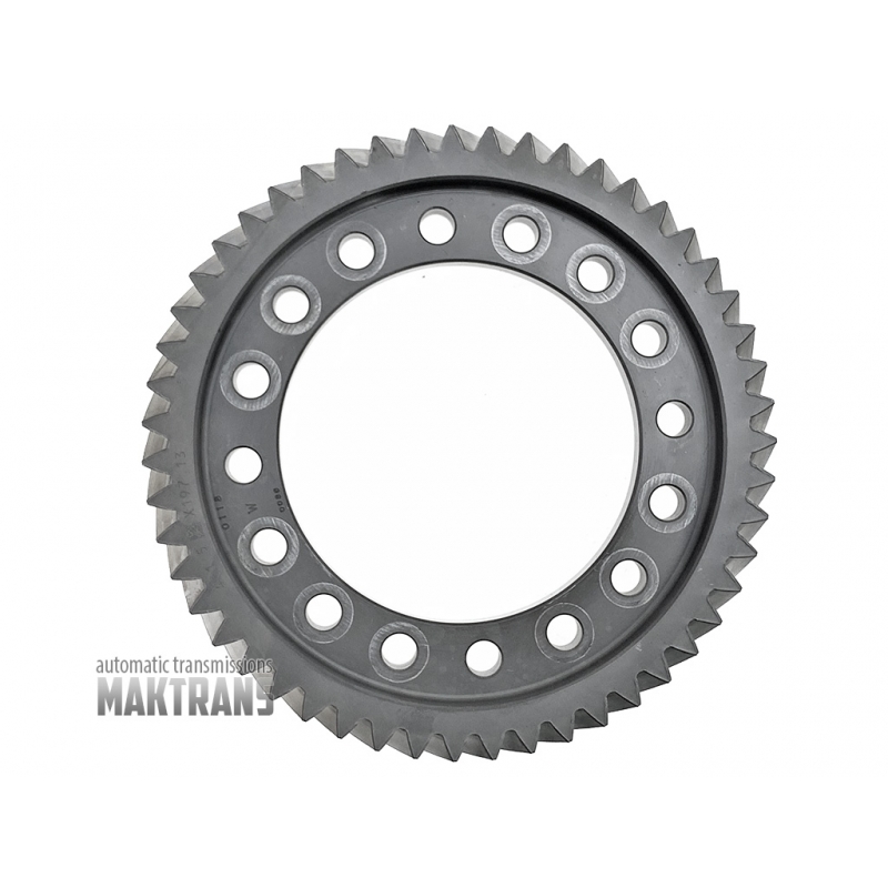 Schrägdifferentialgetriebe Aisin Warner TF-80SC TF-81SC [51 Zähne, Außen-Ø 202,10 mm, TH ↕ 43,70 mm, 16 Befestigungslöcher]