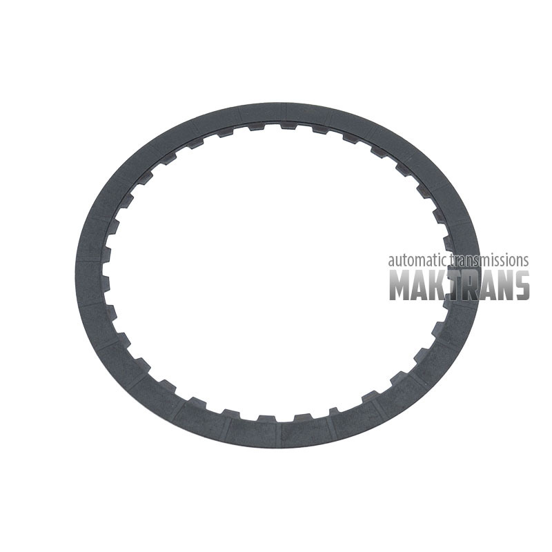 Satz aus Stahl und Reibscheiben Niedrig-/Rückwärtskupplung DOODGE / CHRYSLER 42RLE 4897453AA 4659055 4567573AB [Gesamtdicke des Bausatzes 24,45 mm, 5 Reibscheiben]