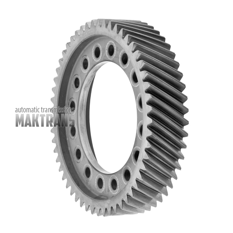 Schrägdifferentialgetriebe Aisin Warner TF-80SC [53 Zähne, Außen-Ø 205,85 mm, Zahnradbreite 43,65 mm, 16 Befestigungslöcher]