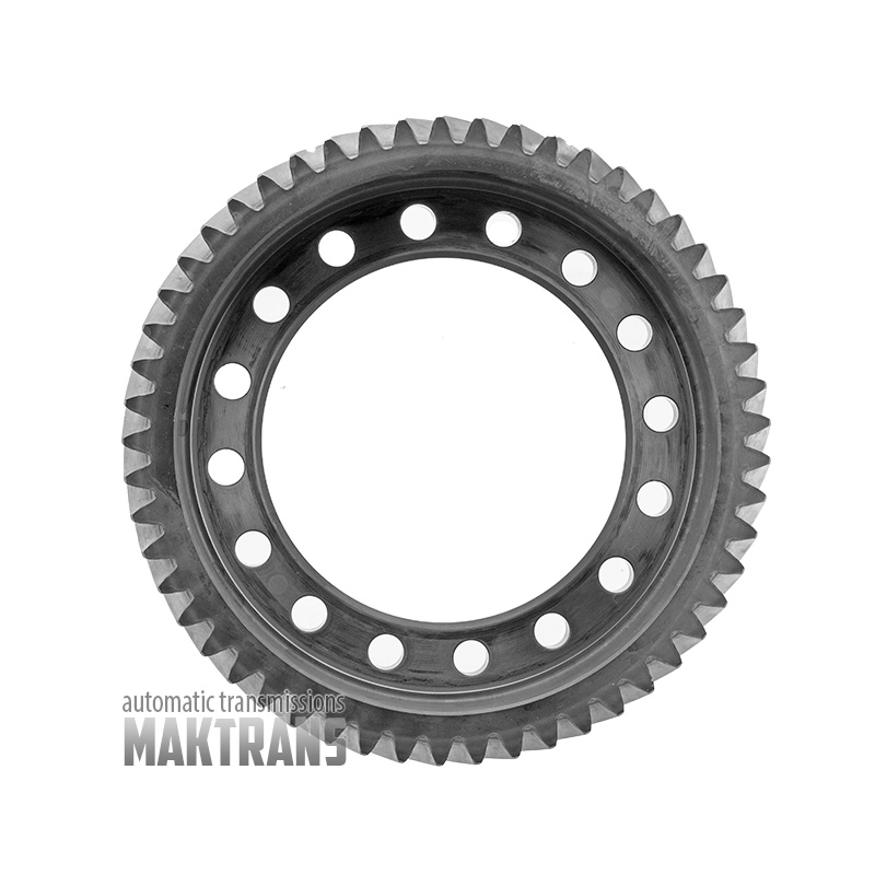 Schrägdifferentialgetriebe Aisin Warner TF-80SC [53 Zähne, Außen-Ø 205,85 mm, Zahnradbreite 43,65 mm, 16 Befestigungslöcher]