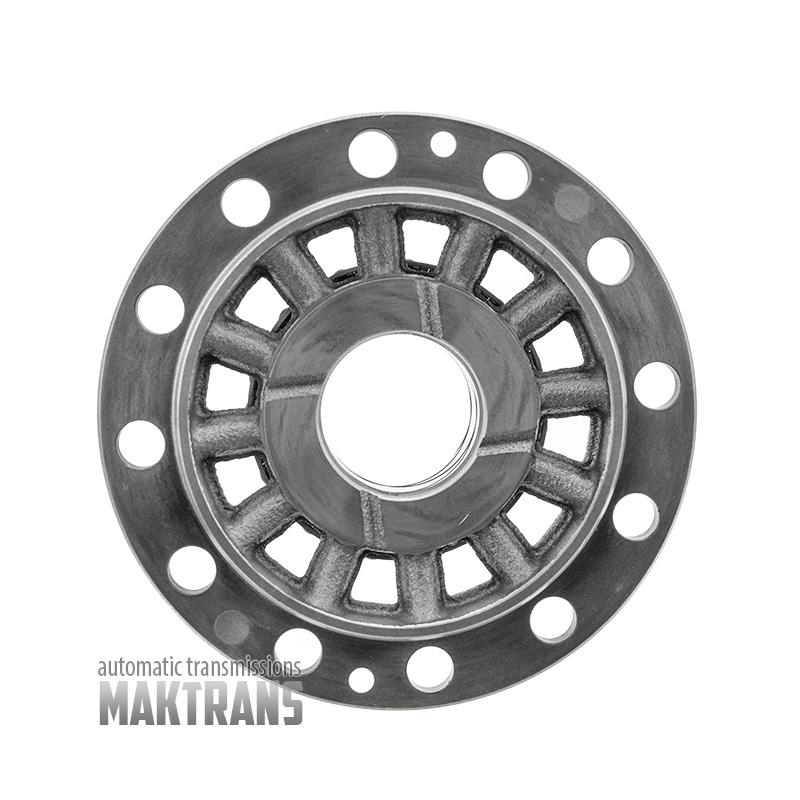 Differentialdeckel Huyndai / KIA A6LF3 [Außen-Ø 162 mm, innen Ø für Seitengetriebe 43,10 mm, 12 Befestigungslöcher]