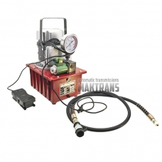 Elektrohydraulische Ölpumpe mit Pedalsteuerung 220 V/50 Hz/700 W/70 MPa/Öltankinhalt 7 l