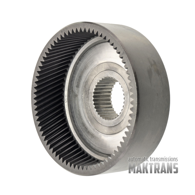 Hinteres Planetengetriebe [Stahlgehäuse] FORD 4R100 [6 Ritzel (Ritzel: 20 Zähne, Außen-Ø 34,10 mm) / Hohlrad 74 Zähne]