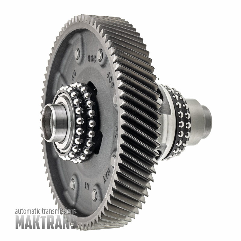 Differential 2WD komplett mit Zahnkranz DQ381 0GC 0GC409155 0GC 409 155 [75 Zähne, Außen-Ø 226,15 mm]