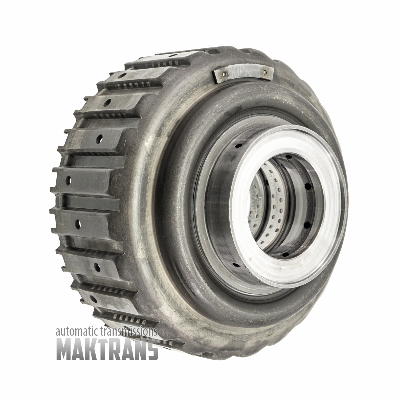 Trommel [Stahl] montiert mit Hi/Low-Reverse-Bremsscheiben RE5R05A JR507E JR509E 3151590X00 [Trommelhöhe 79 mm, 4 Reibscheiben, Gesamtdicke des Satzes 20,65 mm]