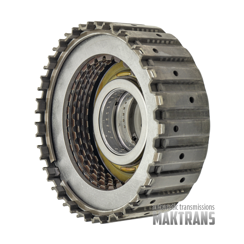 Trommel [Stahl] montiert mit Scheiben Hi/Low Reverse Brake RE5R05A JR507E JR509E 3151590X00 [Trommelhöhe 79 mm, 5 Reibscheiben, Gesamtdicke des Satzes 24,05 mm]